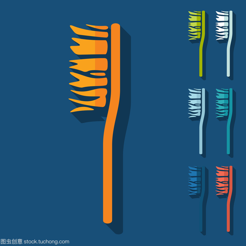 平面设计 ︰ 牙刷